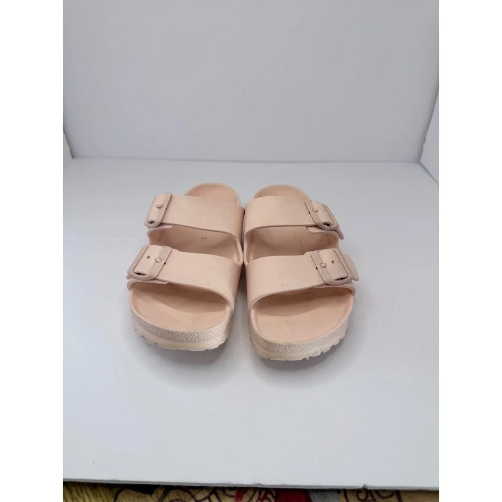 Birkenstock Arizona EVA‎ Sandals Light Pink Slides Womens 39 L8 M6 129443